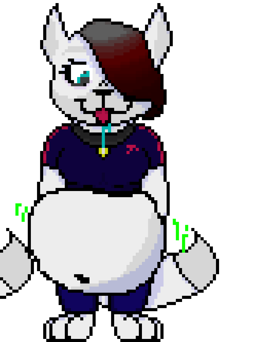 [390dcd] hot sexy furry vore dog digesting sheep lady