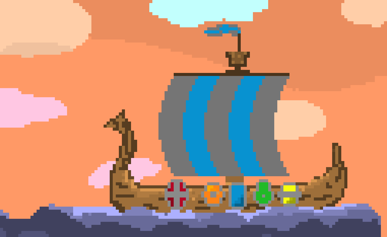 [a6782e] Viking longboat