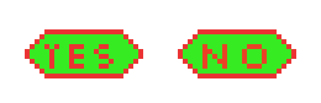 [2a6150] Yes and No buttons