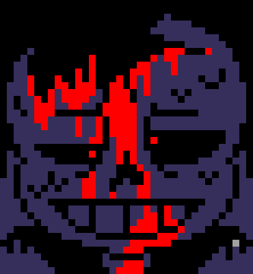 [7ce906] *(Out of nowhere, a red sharp bone was summoned, and demented grabbed it and went in the portal.) -HorrorTale Sans