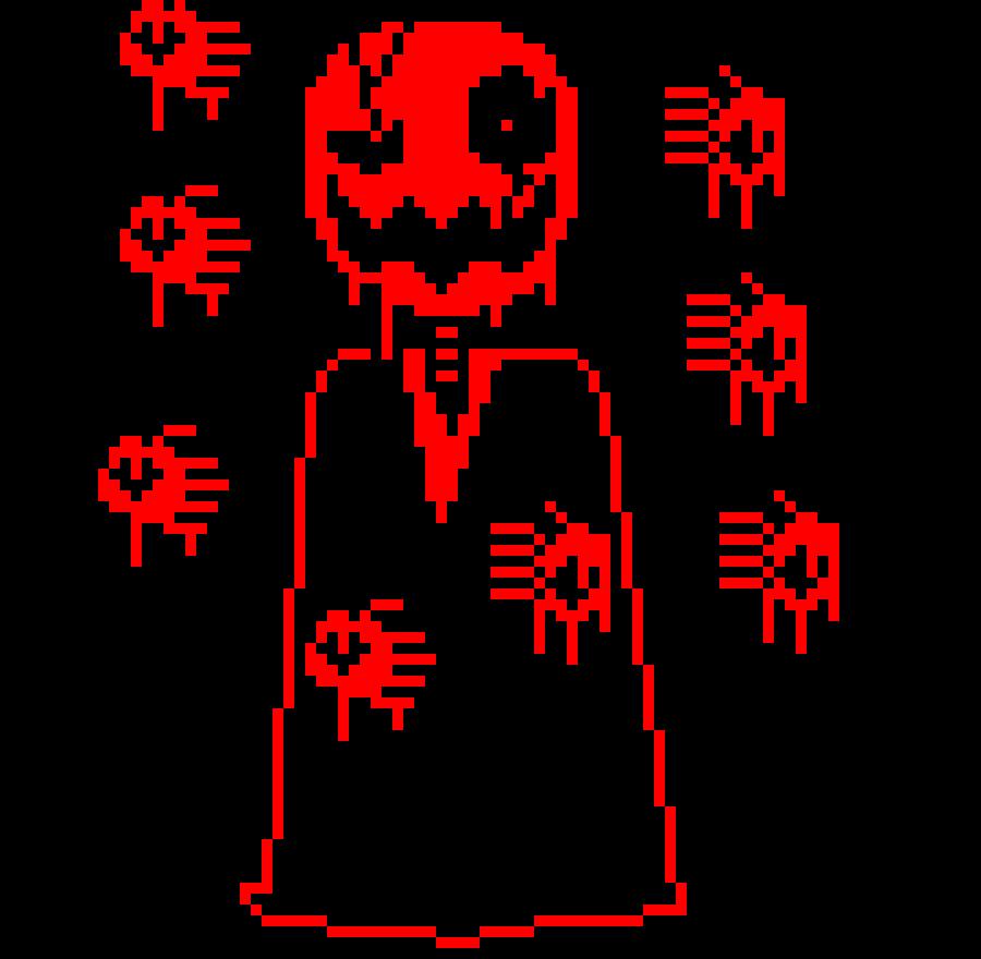 [bbaccc] UNDERFELL - Gaster Battle Sprite V1