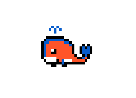 [e3be5b] Pixel Whale