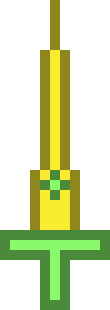 [9664c4] Sword/Dagger (gold)