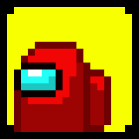 [c06d33] Among Us pixel logo