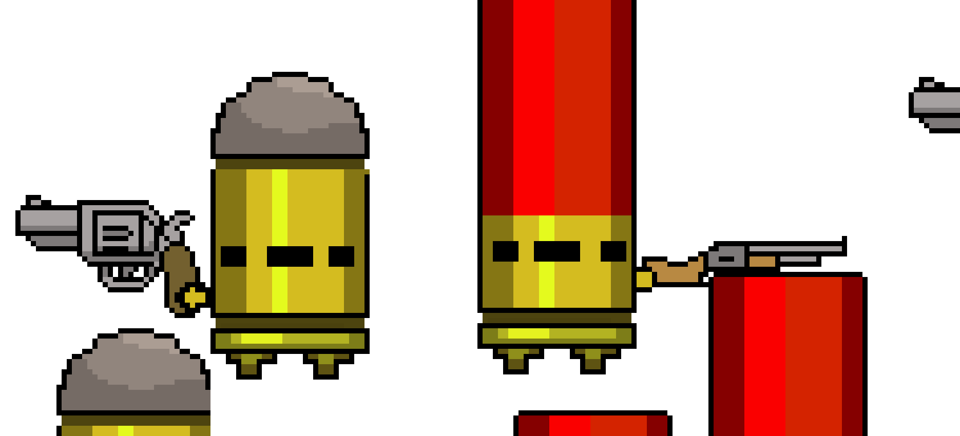 [f7c573] *the bullet kin use magical powers (/kill TAB [playername]) to kill sans* we do stand a chance for we have lots of guns (gungeon cops)