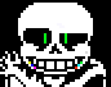 [2fbf6b] Yeah you look like someone i know... *He gets up and walks over to you* do you know by any chance  a Psychotic, he looks like you but more insane.