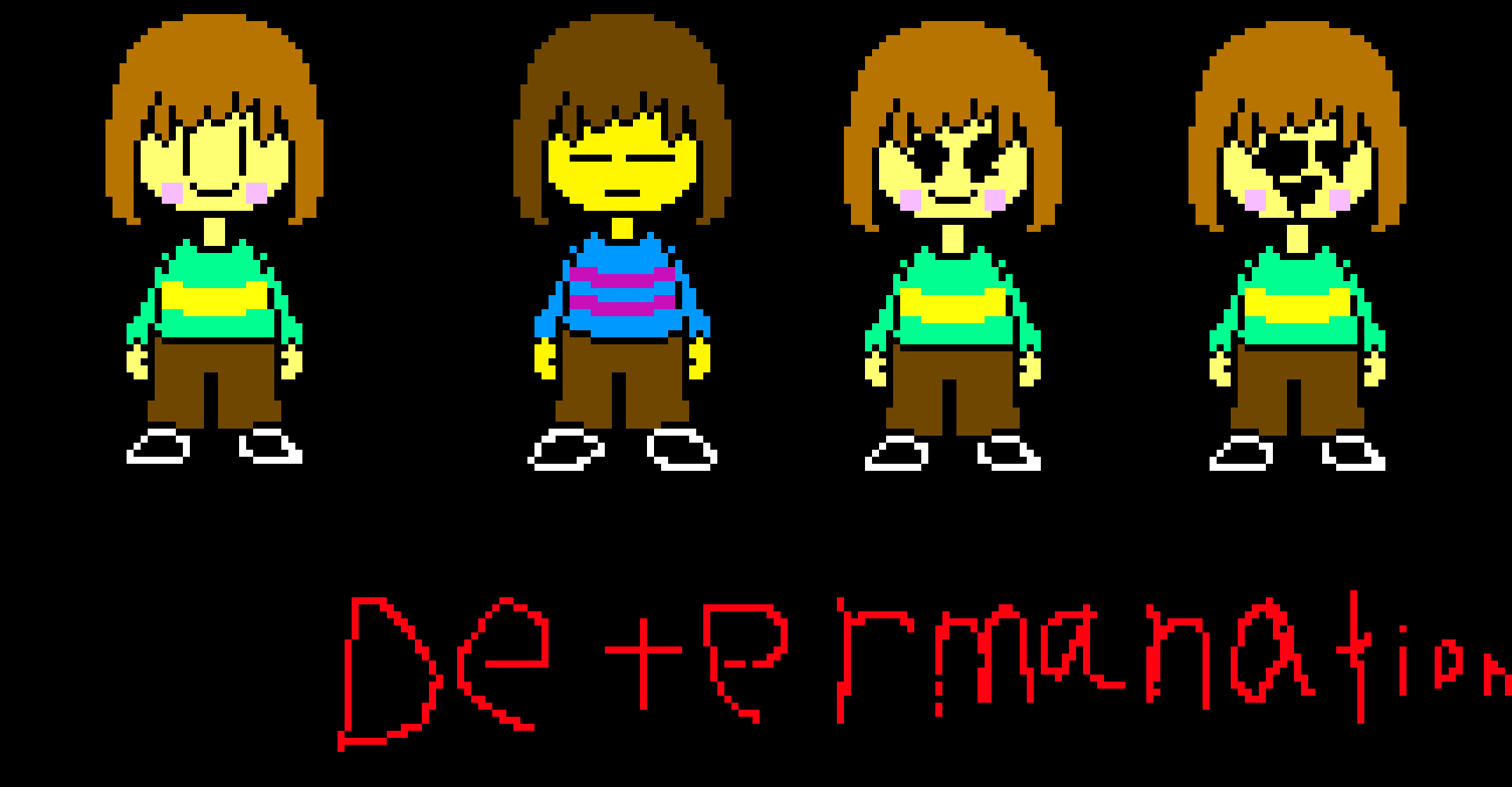 [1b974f] Undertale Chara And frisk