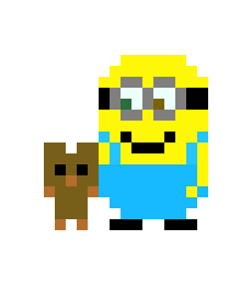 [9664c4] миньон с собакой