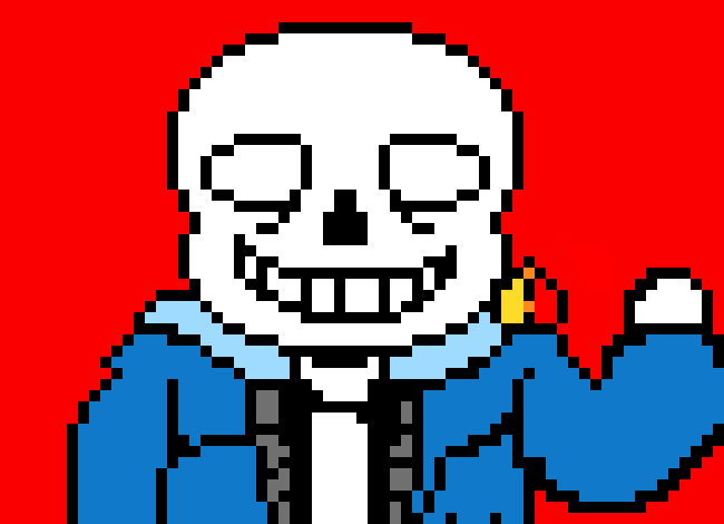 [619e86] SansVirus.exe makes gaster hands -