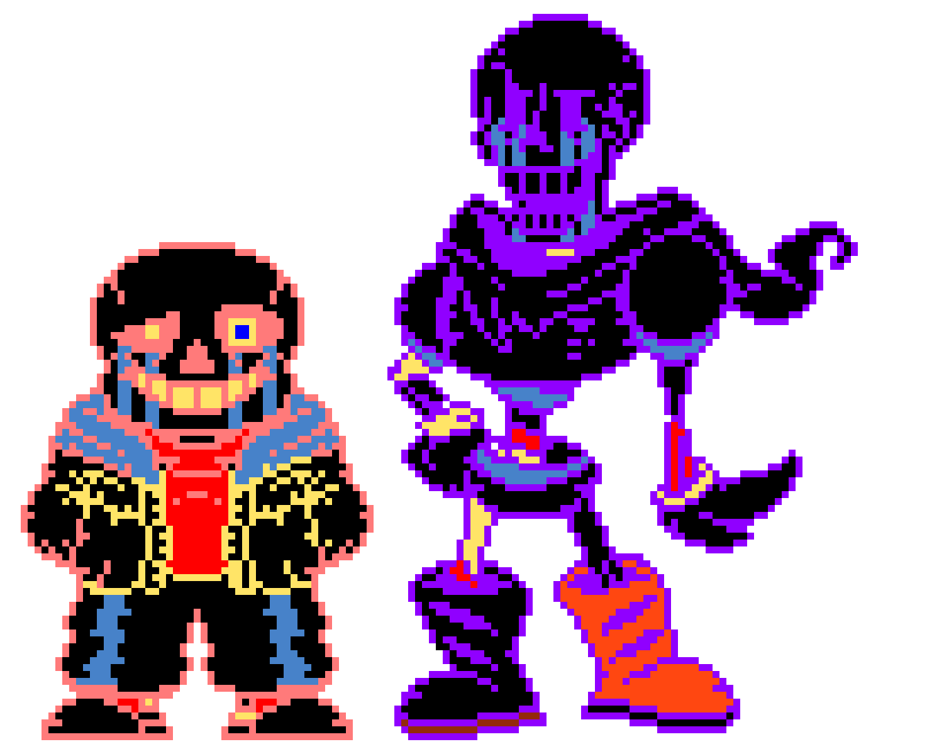 [84230f] Errortale Sans And Papyrus