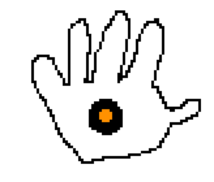[f2f1c7] better Gaster Bravery Hand Hand