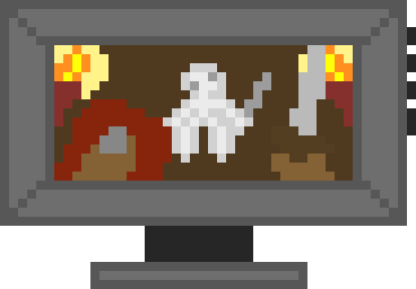 [9664c4] Monitor With Game