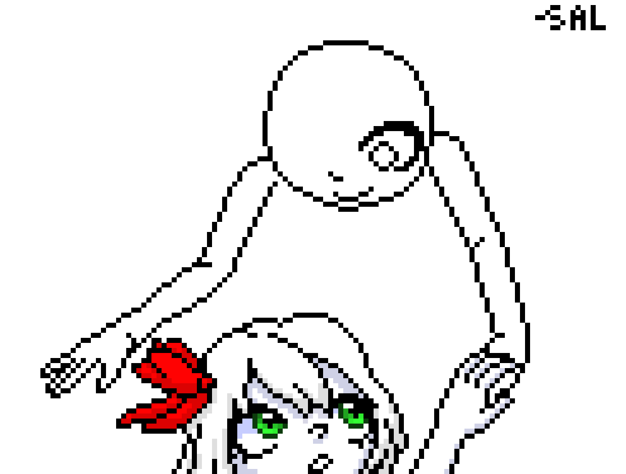 [f7c573] its weird to see the original drawn outlines without the hair for the shadow :|