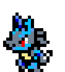 [4fbda4] this is lucario- Evan