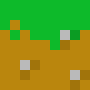 [6d302d] Sidescroller grass block (9x9)