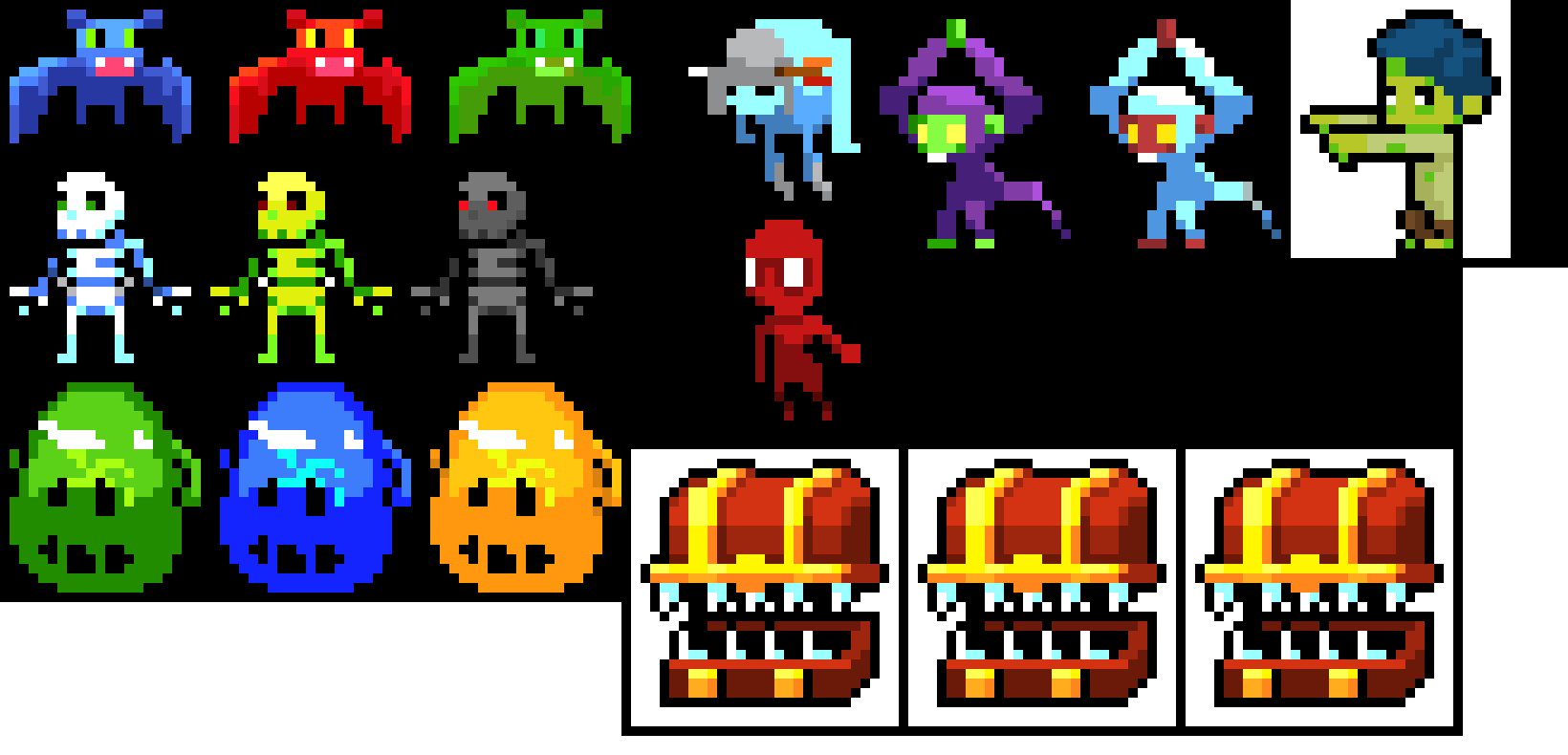 [9664c4] crypt of the necrodancer monsters