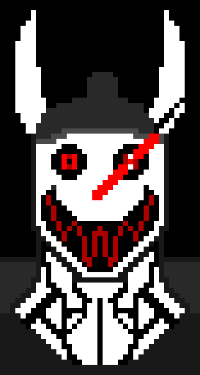 [c88869] ..... *Stares at him.* (He didn't think anyone was around so he put his hair up) - The Judge / Shi Hantei