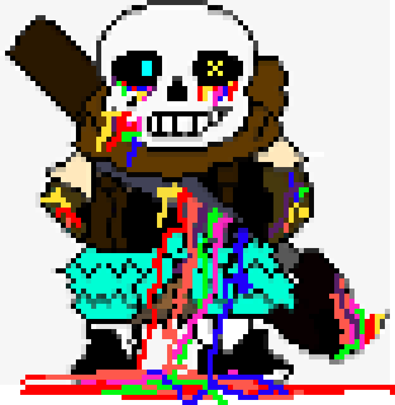 [754b5c] Ink!Sans Used WAAYY Too much water!