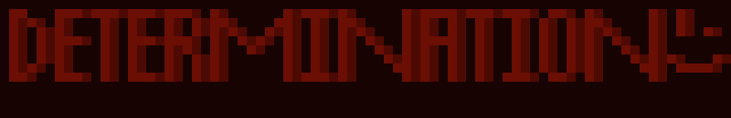 [ebf0c4] *determination*