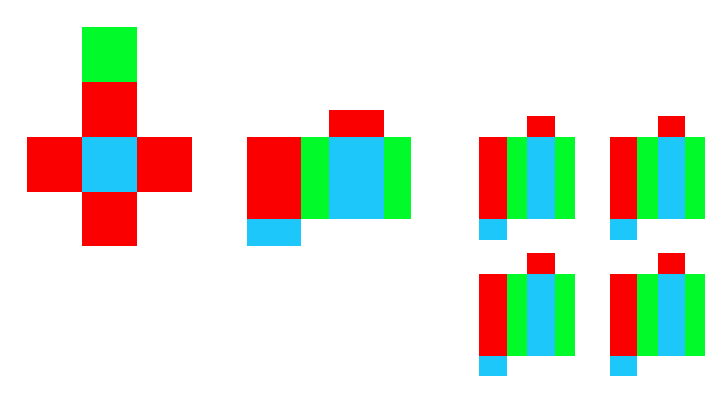 [4c6a02] Minecraft skin layout