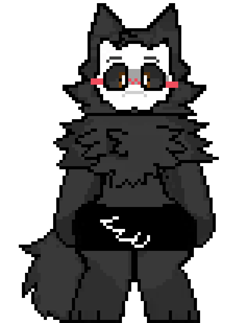 [2211ff] [Changed]: Evan The Dark Latex Wolf (My Take) [Blush