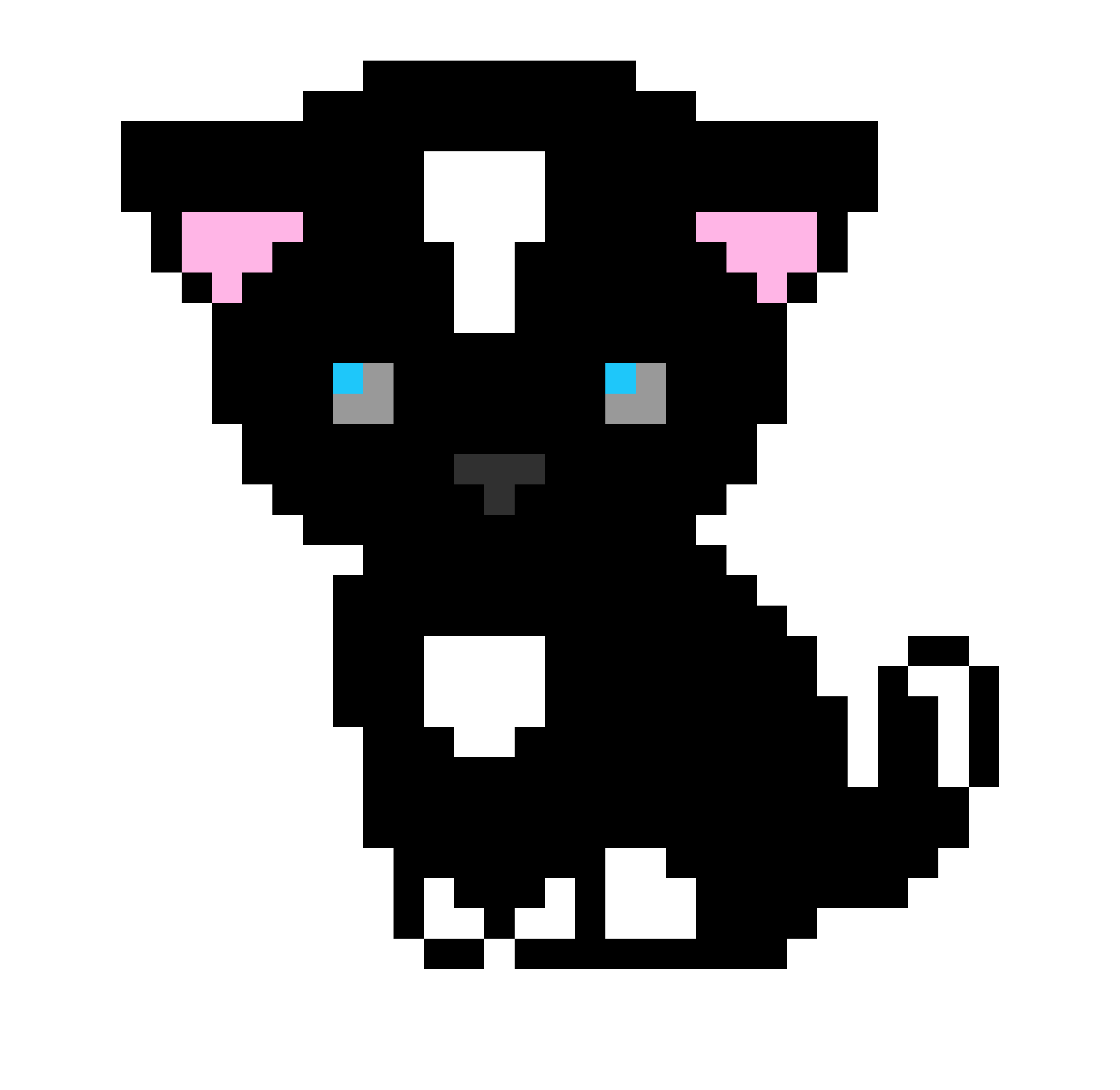[1db4da] Pixel Cat