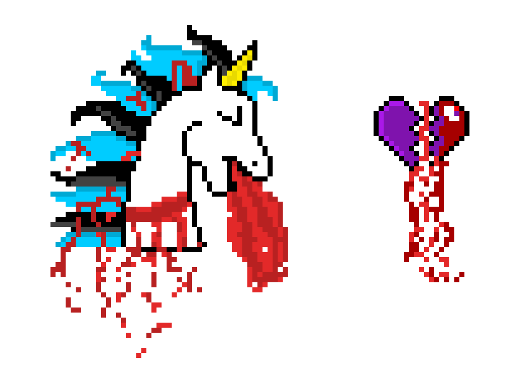 [9664c4] Dead, Old Unicorn By QuadRevolution11