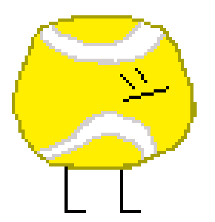 [c797aa] bfdi tennis ball