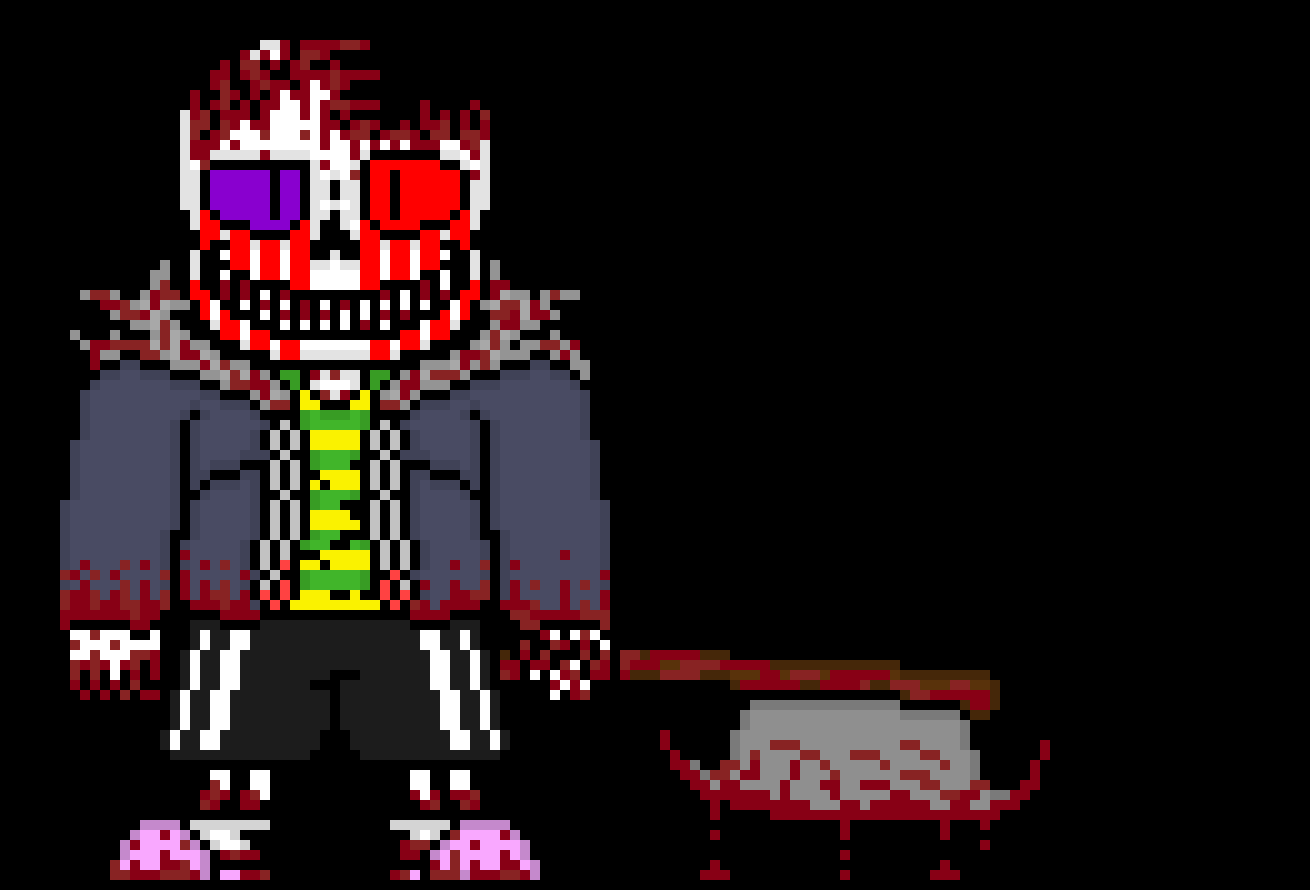 [e8cb42] Terror: *looks around and see's sorrow sans* this aint a Dust AU, hey you, who are you?