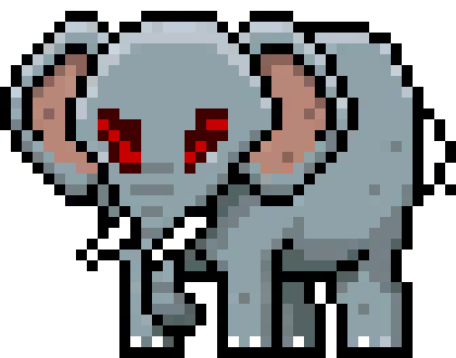 [9e73dc] Angy Elephant!