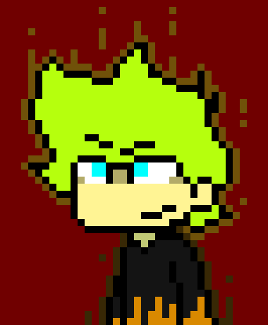 [d0ac6b] -he goes Super Saiyan and taps Dream on the shoulder-