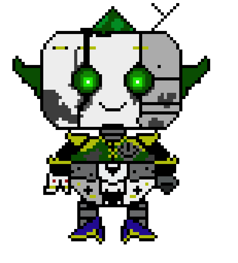 [5a707d] Flowey The Robot    