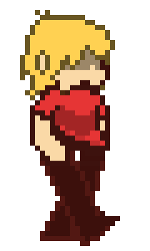 [980d57] *Percy begins to look for the Queen. Maybe she saw his coat around here.*