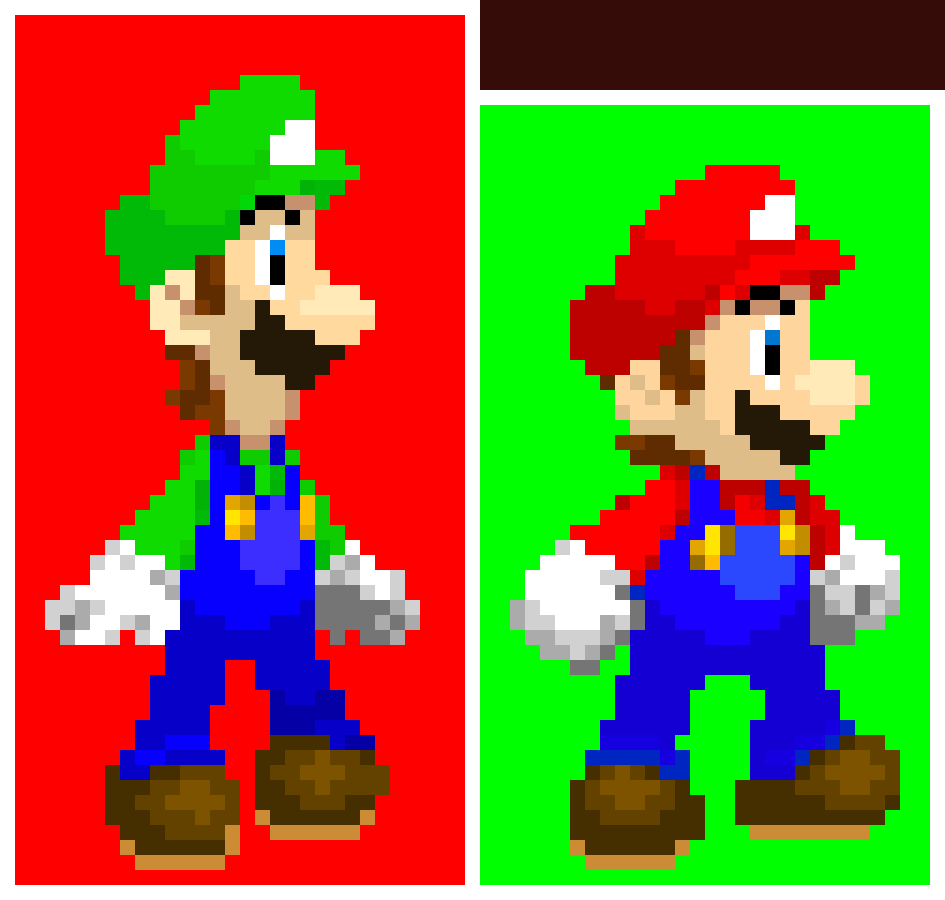 [6f8ae0] "Thank you so much!" [Luigi & Mario]