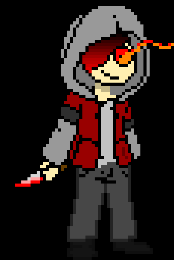 [4793a2] -stabs knife into the ground making walls of red spikes all around me-