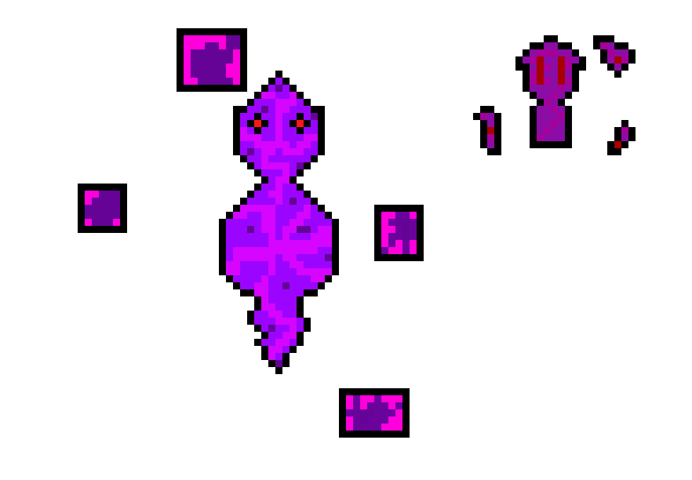 [44b3ac] Terraria mod. Bloodryne, the daughter of Death design