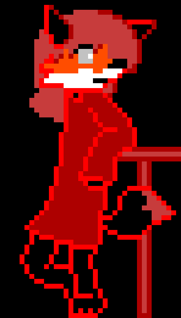 [6877d4] Quick update: Added in a tail and hid her other arm, which is behind her