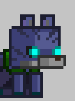 [5b2f3e] -emerges from underneath a bush-