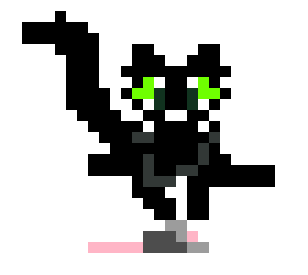 [9664c4] Tall Shadow-Kit- WARRIOR CATS!!!