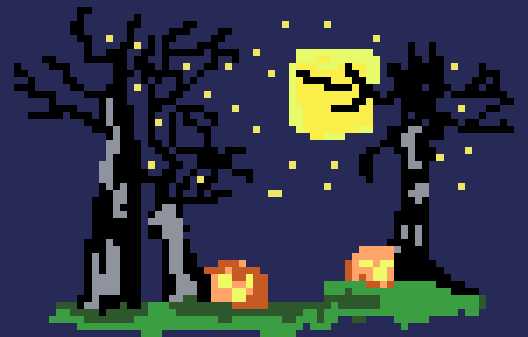 [9664c4] Halloween night