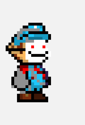 [855695] sits in a evil lair, while ghost smario is trying to control the robot and be free again)