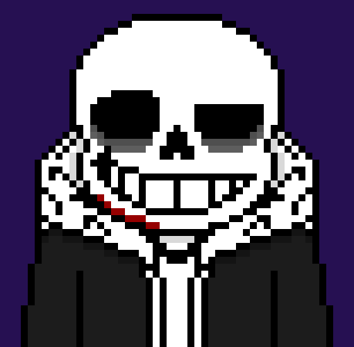 [7a4037] no, i have a better idea *injects hate into Multiverse Sans*