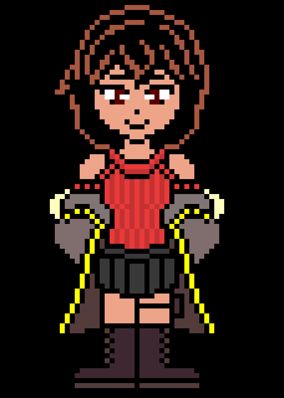 [842b2e] FellShift Chara Sprite [Colored] Redraw | - CT