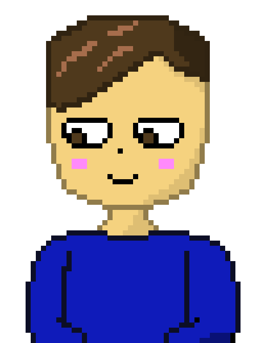 [4fbda4] i have made a sprite of me and now made them blushing because why nor- Evan