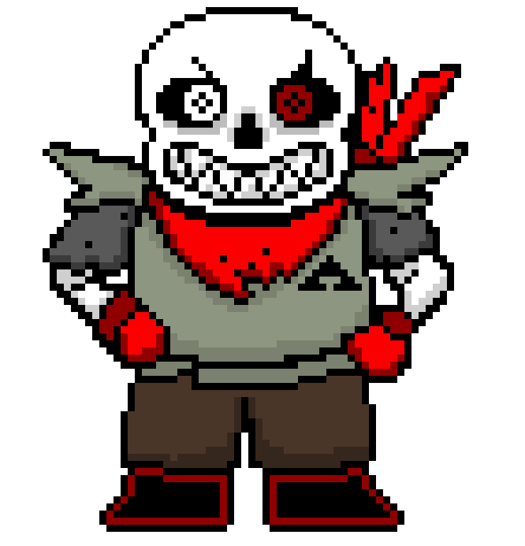 [1d49ac] FELLSWAP - Sans Battle Sprite (RE-DONE)