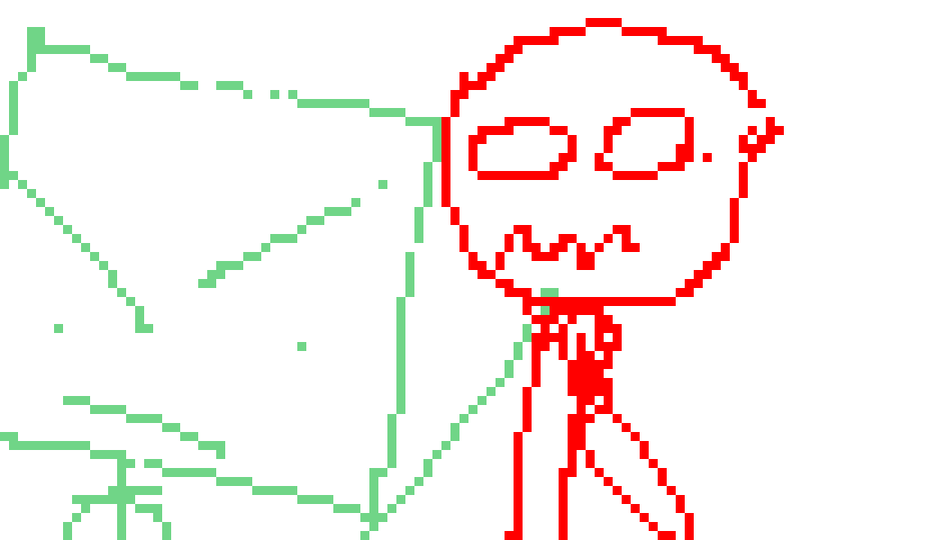 [b77c6c] Hey, put me down block head.-