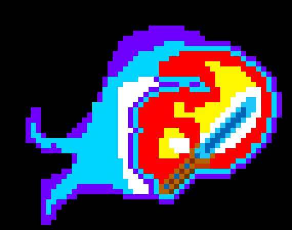 [d9dc1c] the ulitmate minecraft sword