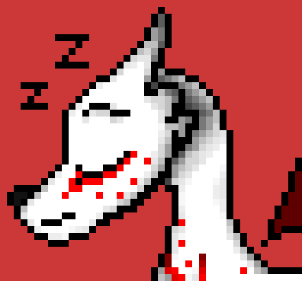 [95be89] -The fur, is oddly more thick than it appear, as there is no trace of the blood-