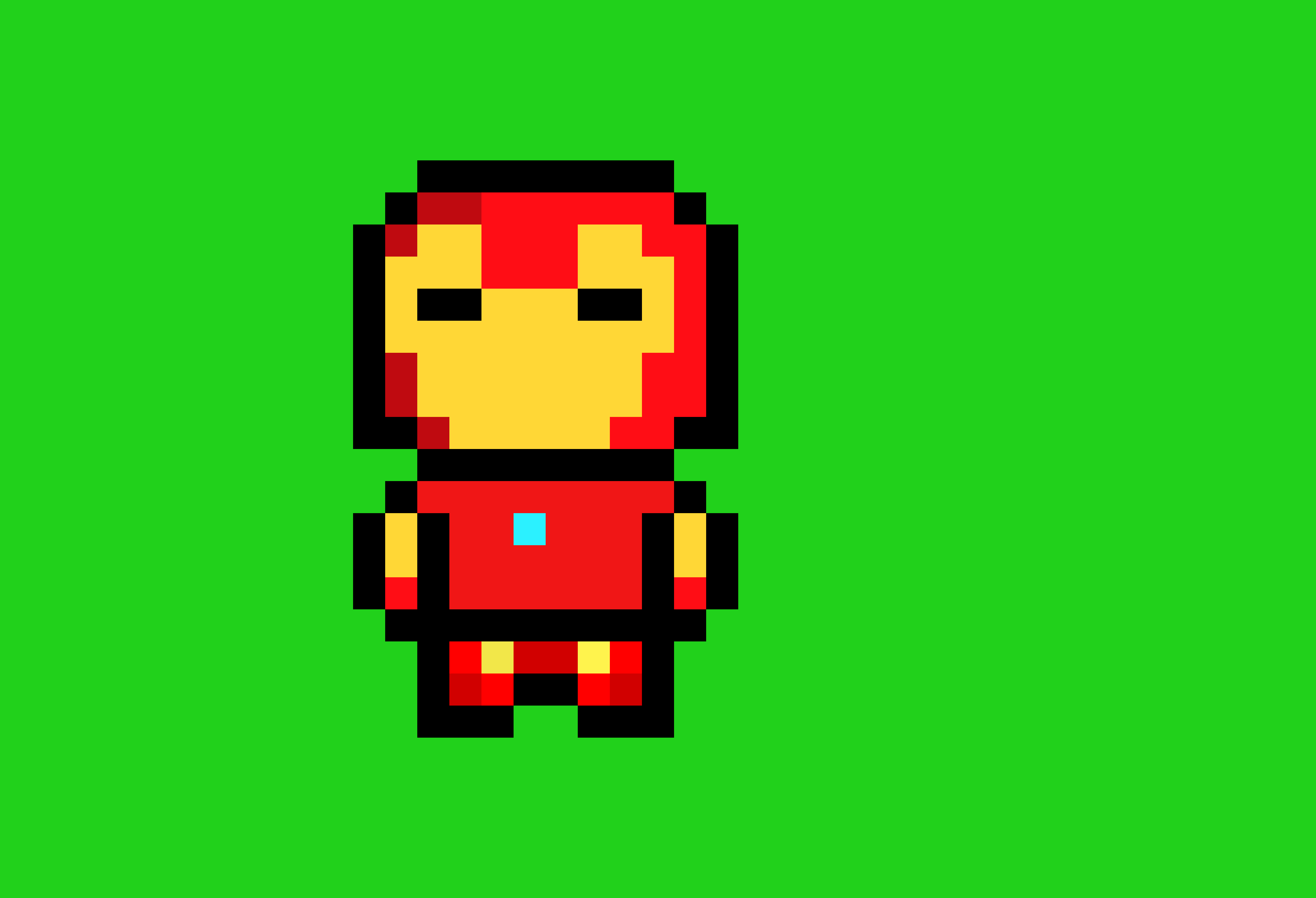 [9664c4] iron man elwoods pixel