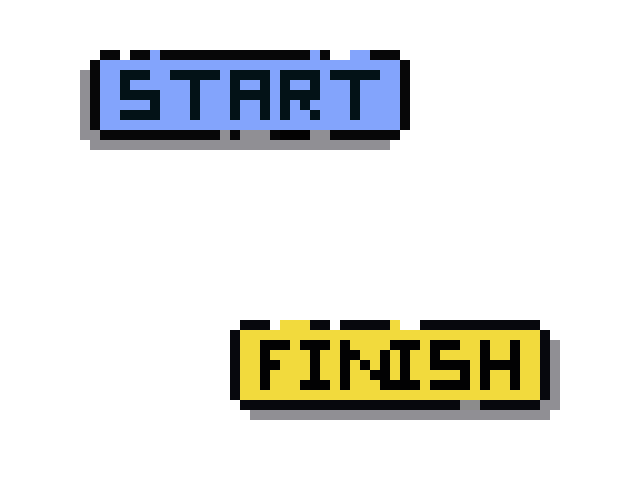 [fe30e2] start&finish button